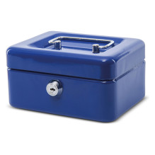 Cash box size 1 blue