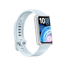 Huawei Band 11 Pro Silver Aluminum Alloy Case with Blue Fluoroelastomer Strap (Candy-B49F) Huawei Band 11 Pro Silver Aluminum Alloy Case with Blue Fluoroelastomer Strap (Candy-B49F)