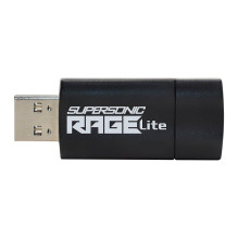 STICK Patriot Supersonic Rage Lite 32 GB (schwarz / blau, USB-A 3.2 Gen 1) STICK Patriot Supersonic Rage Lite 32 GB (schwarz / blau, USB-A 3.2 Gen 1)