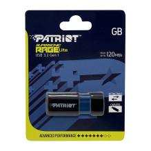 STICK Patriot Supersonic Rage Lite 32 GB (schwarz / blau, USB-A 3.2 Gen 1) STICK Patriot Supersonic Rage Lite 32 GB (schwarz / blau, USB-A 3.2 Gen 1)