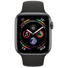 „Apple Watch Series 4“, 40 mm, aliuminio sportinis dirželis, juodos spalvos, aliuminio spalvos „Apple Watch Series 4“, 40 mm, aliuminio sportinis dirželis, juodos spalvos, aliuminio spalvos