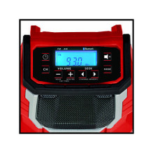 TC- RA 18 Li BT - Solo (raudona / juoda, su „Bluetooth“, be baterijos ir įkroviklio)