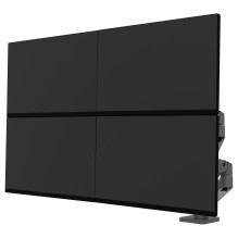 Ergotron 45-686-293 Tisch / Bankhalterung Max. 68,6 cm (27") Max. VESA 100 x 100 mm 20 kg Dunkles Grau