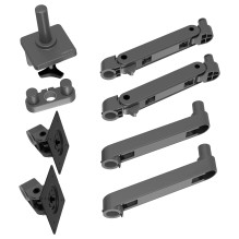 Ergotron 45-686-293 Tisch / Bankhalterung Max. 68,6 cm (27") Max. VESA 100 x 100 mm 20 kg Dunkles Grau