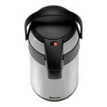 Bartscher Termosinis ąsotis 3L juodas, sidabrinis 3,0 l, 1 vnt. Bartscher Termosinis ąsotis 3L juodas, sidabrinis 3,0 l, 1 vnt.