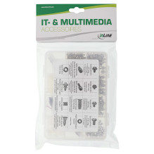 InLine PC screw set, 550 pieces InLine PC screw set, 550 pieces