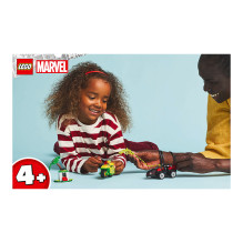 LEGO 11198 Marvel Spidey und seine Super-Freunde Actionspa mit Spin und Electro in ihren Dino-Flitzern