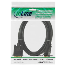 INLINE DVI-D Kabel PREMIUM 2m InLine DVI-D Kabel PREMIUM vergoldete Stecker Dual Link digital 24+1 St / St schwarz 2m