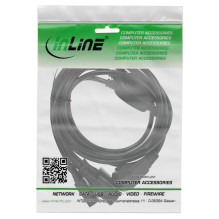 INLINE Maitinimo Y kabelis 1x Schuko kištukas su 3x IEC jungtimi 2m su 1m 2m ir 3m juodas INLINE Maitinimo Y kabelis 1x Schuko kištukas su 3x IEC jungtimi 2m su 1m 2m ir 3m juodas