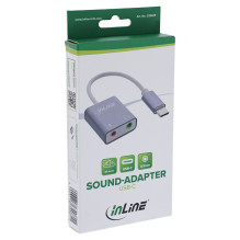 INLINE USB Audio Garso adapteris USB-C kabelis INLINE USB Audio Garso adapteris USB-C kabelis