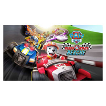 Spinmaster Paw Patrol - Ready, Race, Rescue, Rubbles Race &amp; Go Deluxe Basis Fahrzeug (mit Figur)