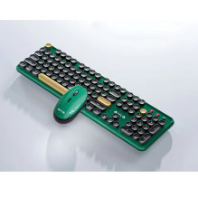 Aula AC306 2in1 2.4G Wireless combo Keyaboard (EN+RU) with mouse Green Aula AC306 2in1 2.4G Wireless combo Keyaboard (EN+RU) with mouse Green