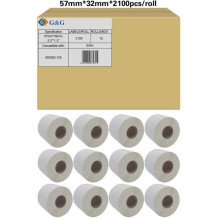 Labels for printing GG GG 19750 self-adhesive white