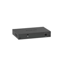 NETGEAR PoE jungiklis 5 Port Gigabit Ethernet LAN jungiklis PoE+ su 4 Port bei 63 W (GS305P), darbalaukis arba Wandbefes