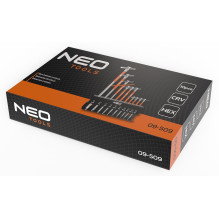 NEO TOOLS T-handle socket drivers 2-10 mm, 10-piece set with stand NEO TOOLS T-handle socket drivers 2-10 mm, 10-piece set with stand
