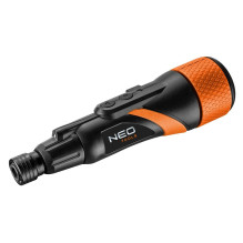 NEO TOOLS cordless screwdriver USB-C 3.6 V, Li-Ion, plastic case + accessories NEO TOOLS cordless screwdriver USB-C 3.6 V, Li-Ion, plastic case + accessories