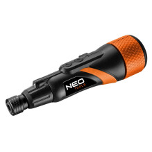 NEO TOOLS cordless screwdriver USB-C 3.6 V, Li-Ion, plastic case + accessories NEO TOOLS cordless screwdriver USB-C 3.6 V, Li-Ion, plastic case + accessories