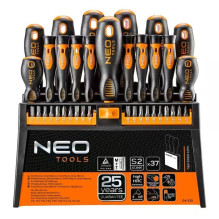 NEO TOOLS screwdriver and bit set, 37 pcs NEO TOOLS screwdriver and bit set, 37 pcs