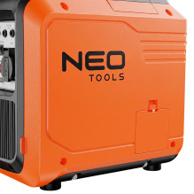 NEO TOOLS inverterinis generatorius 2000 W, oranžinis / juodas