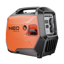 NEO TOOLS inverterinis generatorius 3200W, oranžinis / juodas NEO TOOLS inverterinis generatorius 3200W, oranžinis / juodas
