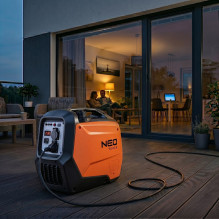 NEO TOOLS inverter generator 3200W, orange / black