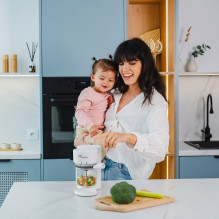 Momini 5in1 Baby Steam Blender with Self-Sterilization YummyMaker