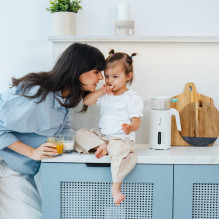 Momini 6in1 Steam Blender with Milk Preparation Function TinyCook