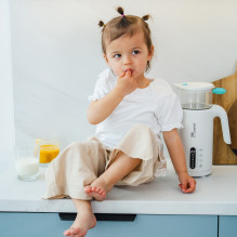 Momini 6in1 Steam Blender with Milk Preparation Function TinyCook