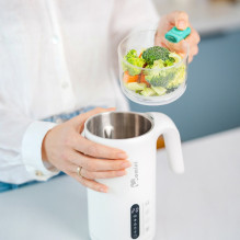 Momini 6in1 Steam Blender with Milk Preparation Function TinyCook