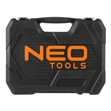 NEO TOOLS Socket Set 1 / 2", 1 / 4", 110 pcs, Satin Finish 10-211 NEO TOOLS Socket Set 1 / 2", 1 / 4", 110 pcs, Satin Finish 10-211