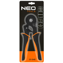 NEO TOOLS ferrule crimping pliers, 6 jaws, ferrule range 0.1-16 mm² NEO TOOLS ferrule crimping pliers, 6 jaws, ferrule range 0.1-16 mm²