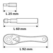 NEO TOOLS screwdriver bit...