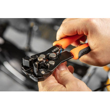 NEO TOOLS Automatic Wire Stripper, 200 mm, Front Stripping