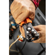 NEO TOOLS Automatic Wire Stripper, 200 mm, Front Stripping