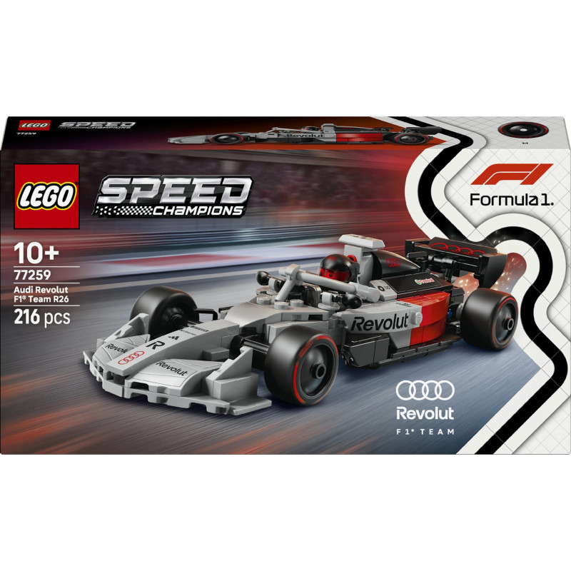 LEGO Greičio čempionai Bolid Audi Revolut F1 ® Team Audi (77259)