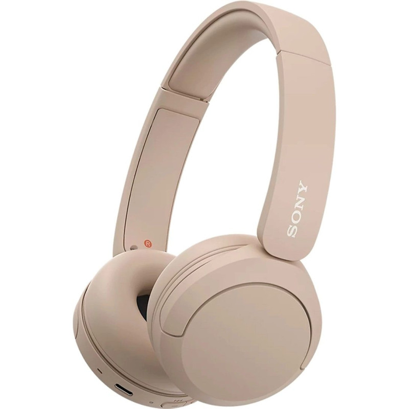 Sony WH-CH520 Headset Wireless Head-band Calls / Music USB Type-C Bluetooth Charging stand Cream