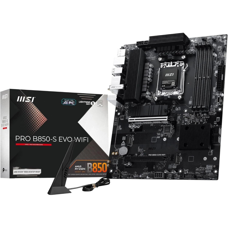 MSI Pro B850-S Evo WiFi (B850 AM5 ATX DDR5)