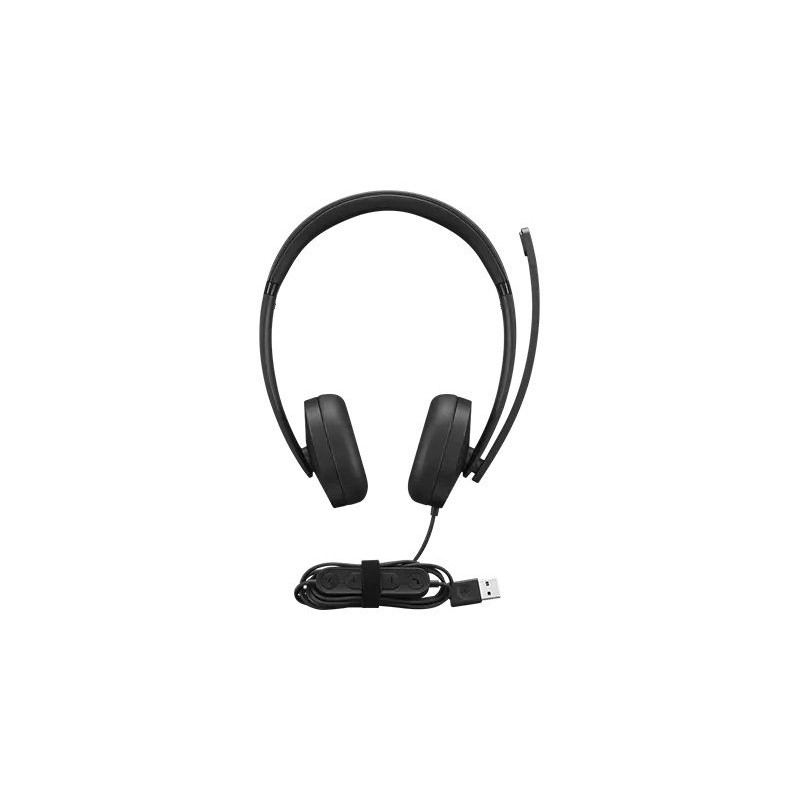 Lenovo 4XD1P83425 headphones / headset Wired Head-band Calls / Music USB Type-A Black