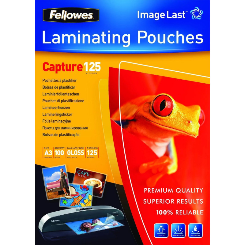 LAMINATOR POUCH IMAGELAST / A3 125 100PCS 5307506 FELLOWES