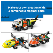 LEGO City Airplane, Service Truck & Hovercraft Remix 60505 LEGO City Airplane, Service Truck & Hovercraft Remix 60505