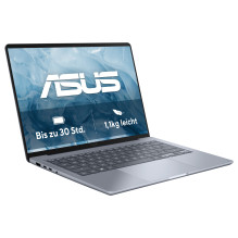 ASUS Zenbook 14 UX3480QA-SF003W Snapdragon X1-26-100 / 16GB / 512SSD / W11 Home Blau
