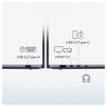 ASUS Zenbook 14 UX3480QA-SF003W Snapdragon X1-26-100 / 16GB / 512SSD / W11 Home Blau