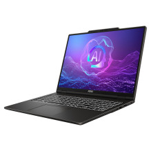 MSI VenturePro 16 A2RWEG-003FR i7-240H / 16GB / 512GBSSD / RTX5050 / W11 Pagrindinis puslapis AZERTY prancūziškas išdėst