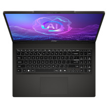 MSI VenturePro 16 A2RWEG-003FR i7-240H / 16GB / 512GBSSD / RTX5050 / W11 Pagrindinis puslapis AZERTY prancūziškas išdėst