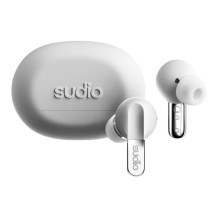 SUDIO Earbuds , N3 Pro , Bluetooth , In-ear , Microphone , Chrome White , Noise canceling , Wireless SUDIO Earbuds , N3 Pro , Bluetooth , In-ear , Microphone , Chrome White , Noise canceling , Wireless