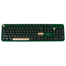 Aula AC306 2in1 2.4G belaidė klaviatūra (EN+RU) + pelė, žalia Aula AC306 2in1 2.4G belaidė klaviatūra (EN+RU) + pelė, žalia