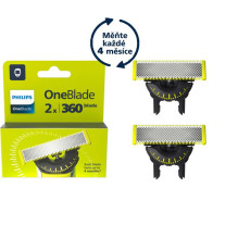 Elektrinės Skutimosi Mašinėlės Peiliukas - Philips OneBlade 360 QP420 / 50 Sidabrinė Geltona