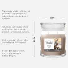 Kvapioji Žvakė - YANKEE CANDLE Seaside Woods 368 g Smėlio spalvos Kvapioji Žvakė - YANKEE CANDLE Seaside Woods 368 g Smėlio spalvos