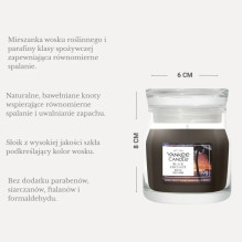 Kvapioji Žvakė - Yankee Candle Black Coconut 110 g Juoda