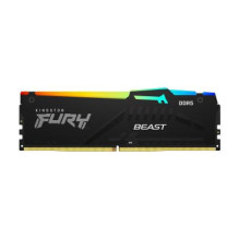 RAM Modulis - Kingston FURY Beast RGB 16 GB 2×8 GB DDR5 5 600 MT / s Juodas RAM Modulis - Kingston FURY Beast RGB 16 GB 2×8 GB DDR5 5 600 MT / s Juodas